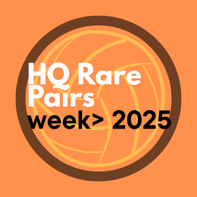 HqRarePairsWeek's profile picture. This is the official page for the Haikyuu rare pairs week!  (27th february - 05th march)
Tags: #HqRarePairsWeek2025 #NSFWHqRarePairsWeek2025