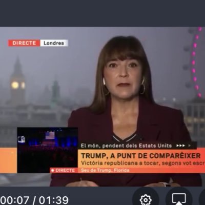 Corresponsal @CatalunyaRadio i @tv3cat a Londres. Catalan Broadcasting Corporation UK Correspondent. Former president @periodistes_cat Tgn.