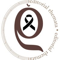 Editorial Rhemata (@ed_rhemata) 's Twitter Profile Photo Editorial Rhemata (@ed_rhemata) 's Twitter Profile Photo