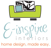 E-inspire Interiors is a decorating service designed for those of you who need a little extra help pulling your home style together.