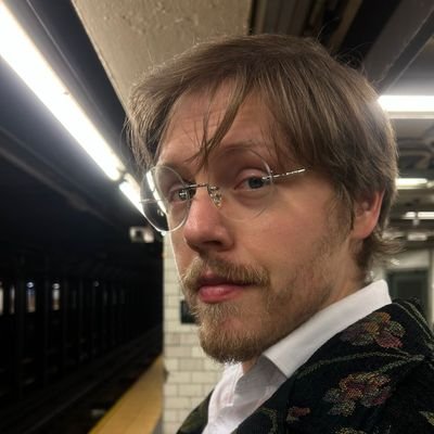 Joshuackbar's profile picture. a white guy who's trying : 
he/him