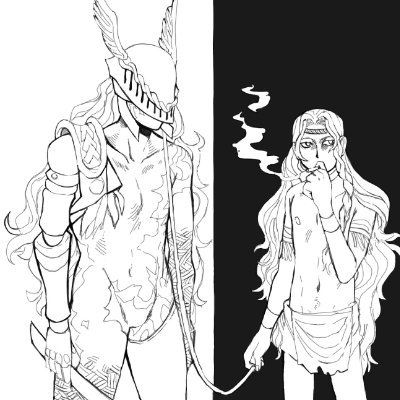 DAverbuck44968's profile picture. Just a dude that loves Warhammer and Elden Ring fanart too much.
Art from @AMBIENZZ2 and https://t.co/2TOzxxCBKQ