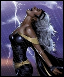 I am a woman, a mutant, a thief, a Queen, an X-Men. I am Storm, and for me, there are no such things as limits. Your weather Goddess has arrived. (RP)