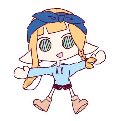 アイコン&ヘッダー♡Thank you♡⇨カヌ@kivanokaステキな✨イラスト描いてもらったー( ˶’ᵕ’˶ )/スプラ3