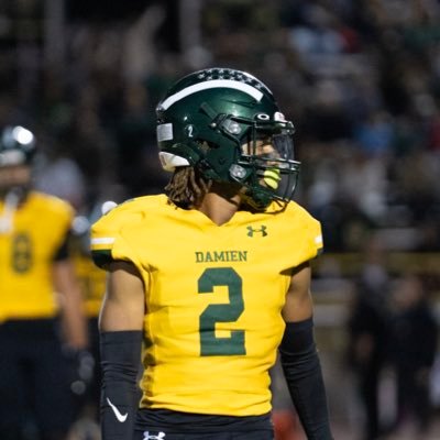 Damien High School | CB, Nickel | 3.3 GPA | Class of 2025 | Track athlete |