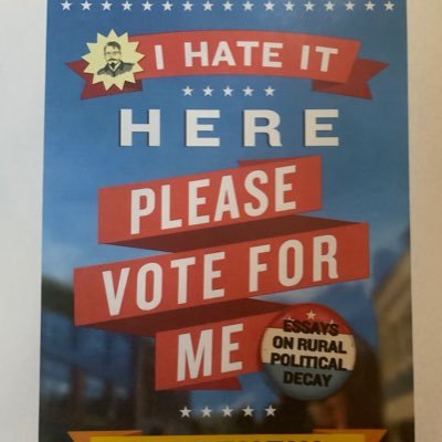Nonfictioneer, mountaineer. Author *I Hate It Here, Please Vote For Me* (WVU Press) + *Appalachia North