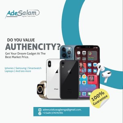 AdeSalamTechHub's profile picture. The official X handle for AdeSalam Tech Hub. The home of Good Gadgets.