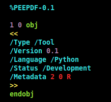 peepdf's profile picture. peepdf is a Python tool to perform PDF analysis in order to find out if the explored files can be harmful or not.