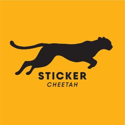 Stickercheetah's profile picture. We print custom stickers and magnets Cheetah Fast