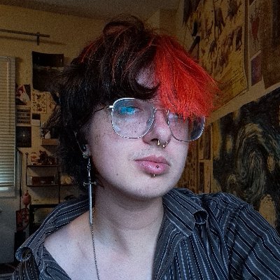 echokelly's profile picture. Sometimes I have thoughts and put them on here. I like making funny content (he/they) 
https://t.co/hhuf1n5L1b