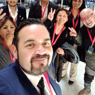 Cristian Vivian Troncoso simplemente uno más de la muchedumbre.