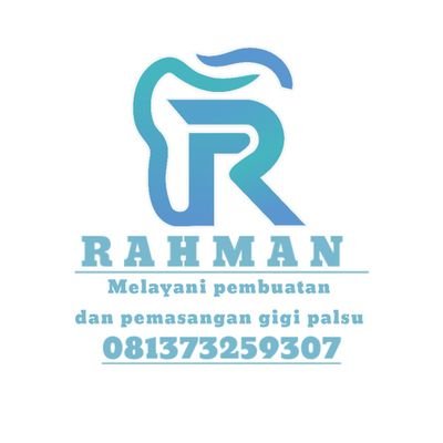 rahmanp00010824's profile picture. Melayani pembuatan dan pemasangan gigi palsu
Produk kami :
1. gigi tiruan valplast ( Flexi)
2. Gigi tiruan Heat Curing 
3. Gigi tiruan Self Curing