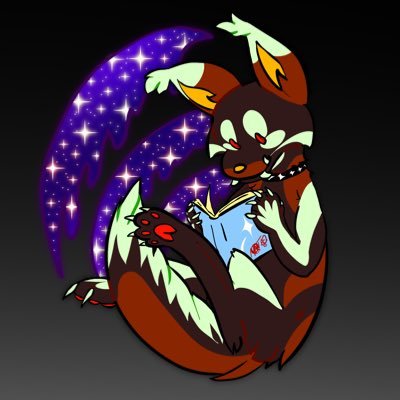cross fox pngtuber ⚠️ 18+ ⚠️ he/they ⚠️ only mildly irradiated i swear ⚠️ biohazard
