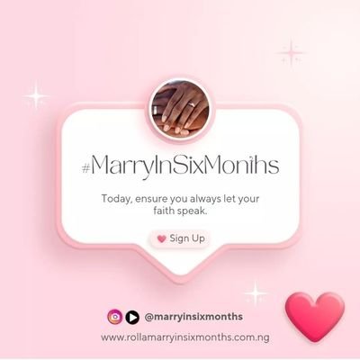 marryin6months's profile picture. Ready to say “I do” in 6months? Join Rolla Marry in Six Months now & start your journey towards a lifetime of happiness. Halal Matchmaking & Made for Muslims ♥️