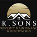 K.Sons Property Maintenance & Renovation (@ksonsproclean) Twitter profile photo K.Sons Property Maintenance & Renovation (@ksonsproclean) Twitter profile photo