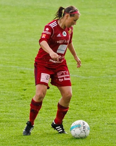 Football player-Estonian women's national team and Åland United.