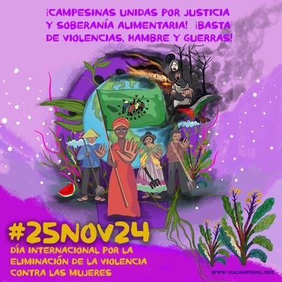Movimiento que reúne a campesinas/os y agricultoras/es pequeños y medianos, sin tierra, jóvenes y mujeres rurales, indígenas migrantes y trabajadores agrícolas.