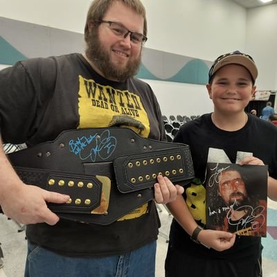 Husband, Wrestling Fan, Cat Dad, Die Hard Bucs Fan.
Foley is Good.