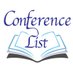Conference List (@_conferencelist) Twitter profile photo Conference List (@_conferencelist) Twitter profile photo
