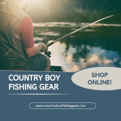 For the love of fishing and the great outdoors.
