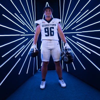 JacksonHughes41's profile picture. Marist ‘24 | @HoyasFB ‘28 | Joshua 1:9