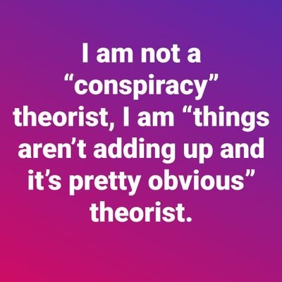 (Veteran Truth Seeker)🤨 Observant unapologetic I won't apologize for being me & keeping it real! Unfiltered. (2nd acct)
50+ 🤨&🌈Ally RIP LP♥️ #JusticeForLiam