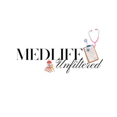 med student on a journey to save lives and share smiles. 🏥👩⚕️👨⚕️
Insta I'd : Medlife.Unfiltered