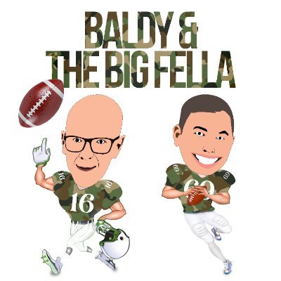 Baldy (Mark) has followed NFL for 47 years & The Big Fella (Chris) a newbie to the game. Follow and listen to the Podcast. It’s a light hearted look at the NFL.