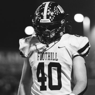 6'1 | 200 lbs | MLB | 4.07 GPA | Foothill HS 2025 | Captain | 1st Team All League | Knight of The Year | All CIF | NCAA ID 2311160138 | | bradyholc40@gmail.com