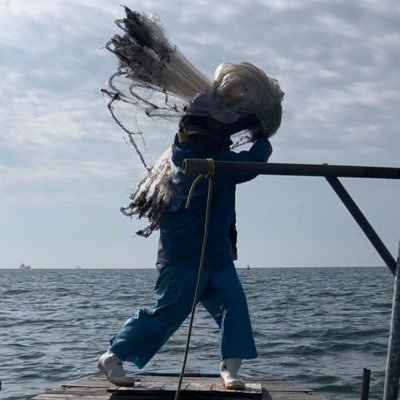 jkaisho_edomae's profile picture. 東京湾最後の投網漁師　市川市漁協組合所属