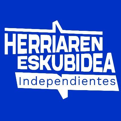 Herriaren Eskubidea hautagai-zerrenda independientearen profil ofiziala. Perfil oficial de la candidatura municipal independiente Herriaren Eskubidea.
