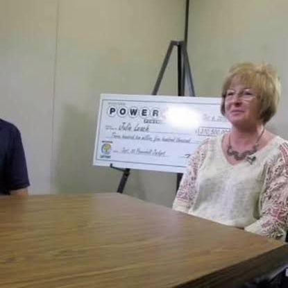 Congratulations, I’m LeachJulie , the largest Powerball jackpot Winners of $310 Million