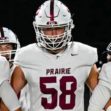 Prairie High School #58 • LS • 6’3’’220 • 3.846 GPA (NHS) • 4⭐️Rubio Long Snapper • HC:@coachmiller5055 • #2 in WA🌲(’25)• phone # 360-839-5415