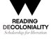 READING DECOLONIALITY (@decolonialwg) Twitter profile photo READING DECOLONIALITY (@decolonialwg) Twitter profile photo