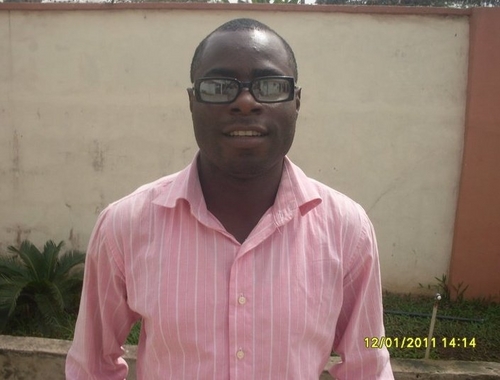 young intelligent guy.