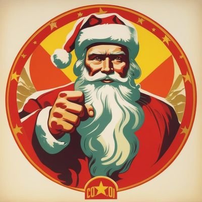 Le père Noël décide qui a été gentil ou non cette année