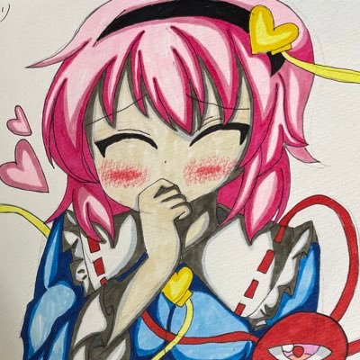 #古明地姉妹の過去 /10点中11点の古明地さとりさんの絵を描く人です。/#さとりさん100人 完←2024年