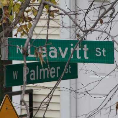 End of the road for Palmer Street. Just an example of what happens at every crosswalk everywhere.