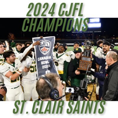 Head Coach - St Clair College - 2024 CJFL National Champions