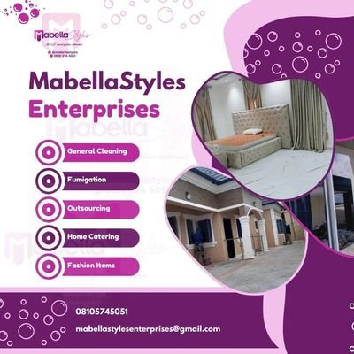 Oluwaseun354's profile picture. #Mabellastyles: Stylish clothing crafted with love (seamstress)
#Mabellamovers: Sparkling clean homes and offices (House Cleaning Agent)