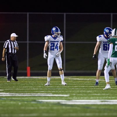 Woodbury hs 2027 ll te/saftey ll 6”3 205 ll bench: 285ll squat: 355 ll deadlift: 425 ll 40: 4.37. all conference