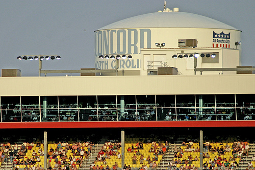 Some say I'm the most famous water tower in NASCAR.  Not affiliated with @CLTmotorspdwy #TowerPower