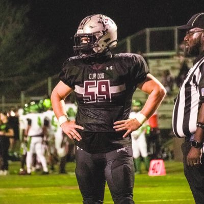 MCHS Football Player #59 |6’0| |235| Offense Linemen/Long Snapper| 25’| 4.3 GPA | Cell:850-464-7878| ____3.5 ⭐️ Kohls Longsnapper |2x State Champ💍