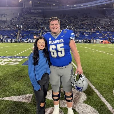 O-line at the university of Memphis 🐅. Go canes.