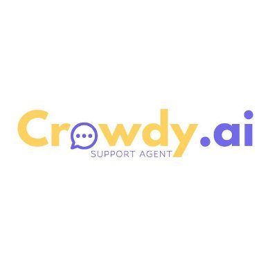 Crowdy_ai's profile picture. https://t.co/h20chJU4Fr is a tool based on the Artificial Intelligence support agent for your business needs