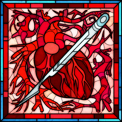 A religious horror podcast exploring autonomy, the power of faith, and identity. Created by @stardustshines and @bloodyfm. Coming 2025. Art by Kalgalen
