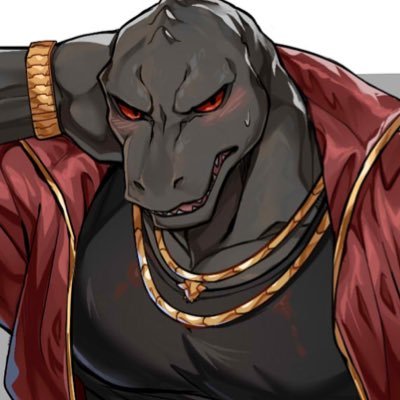 TheKomodoRiot's profile picture. d/rp acc // Leader of the Peace Syndicate // 23 // Male // can be bi, straight, or gay, depending how I feel // Komodo Dragon from Fortnite // MDNI 🔞
