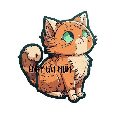 enbycatmom's profile picture. nonbinary mother of cats... and humans.
plays games. edits books.
ffxiv. wuwa. bg3. dinkum. + other funstuffs.
hopefully I will twitch soon.