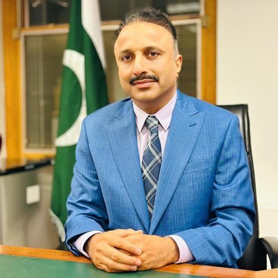 Career Diplomat, Consul General of Pakistan in Chicago for the Midwestern U.S.