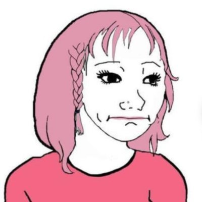 femoidSOL's profile picture. "femoid" (female + android) meme from obscure online forums, jokingly portraying women as robots programmed to chase "Chads"